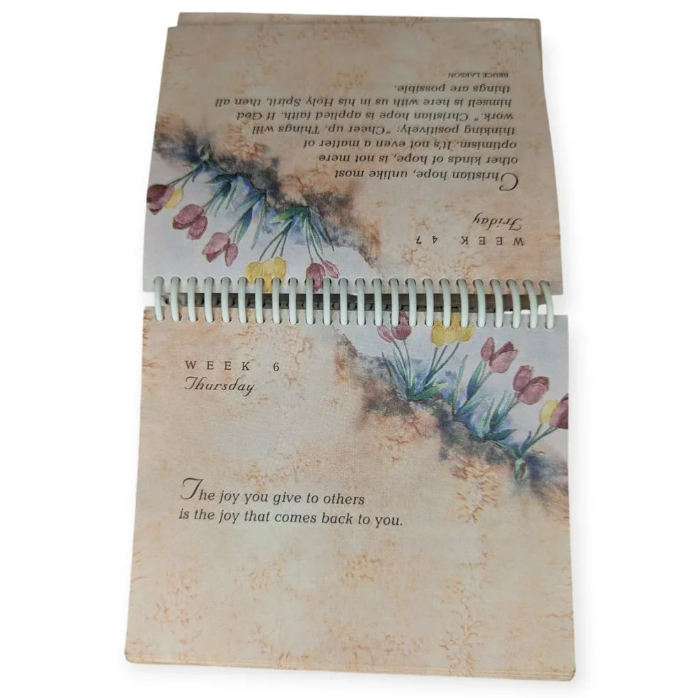 A Working Woman's Guide to Joy Spiral Daily Perpetual Calendar by Gwen Weising
